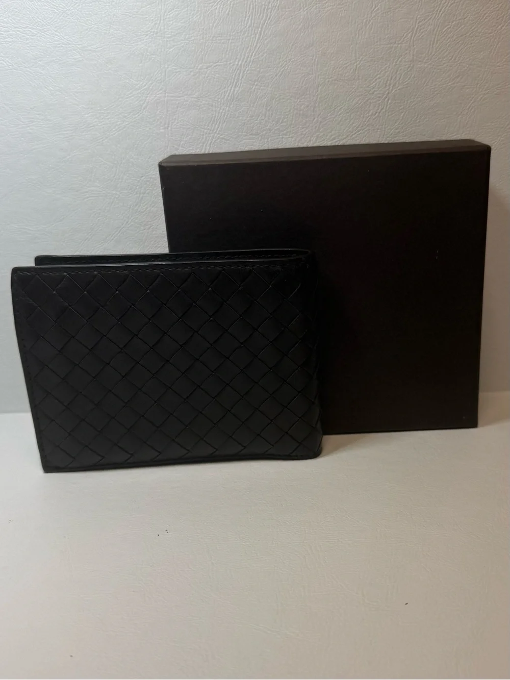 Bottega Veneta Brown Intrecciato Leather Wallet